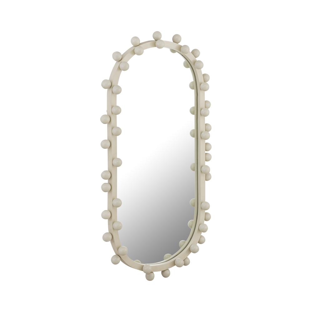 Ivory Bubble Oval Wall Mirror, Belen Kox. Picture 3