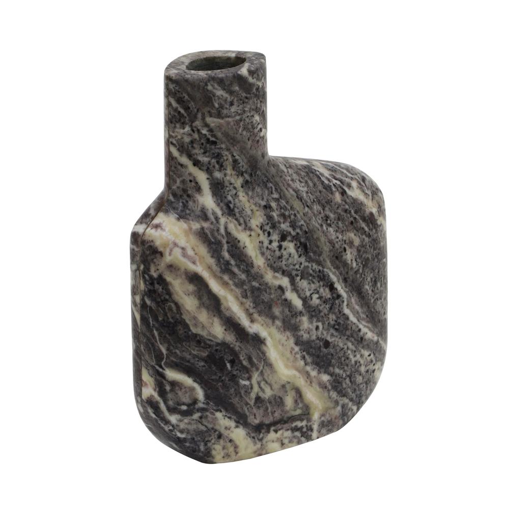 Pika Grey Marble Vase - Large. Picture 2