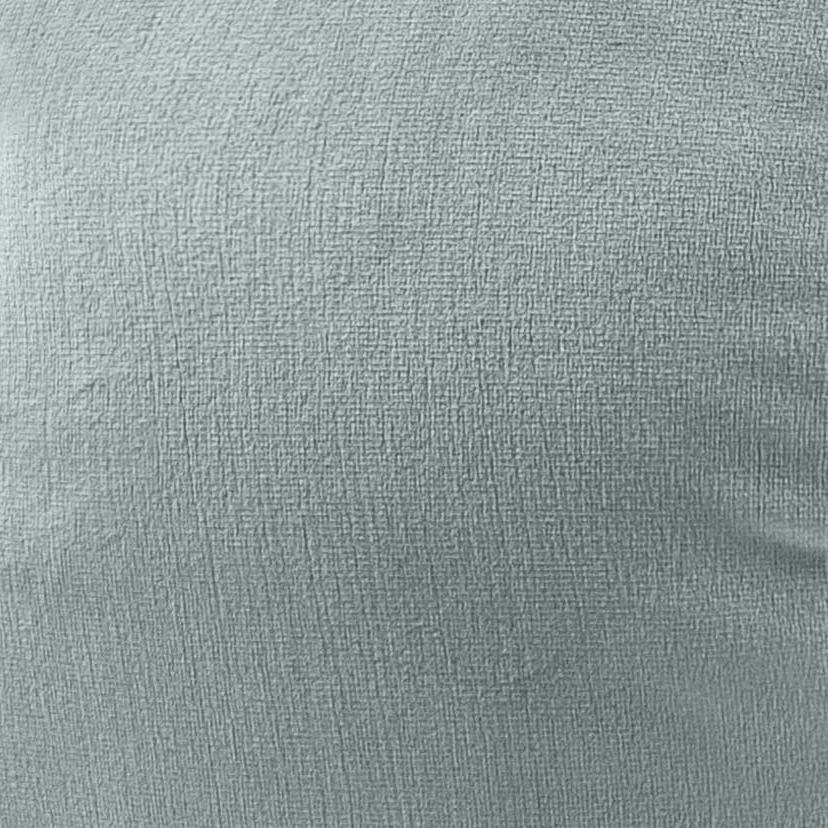 Boba 9" Sea Blue Velvet Pillow. Picture 4