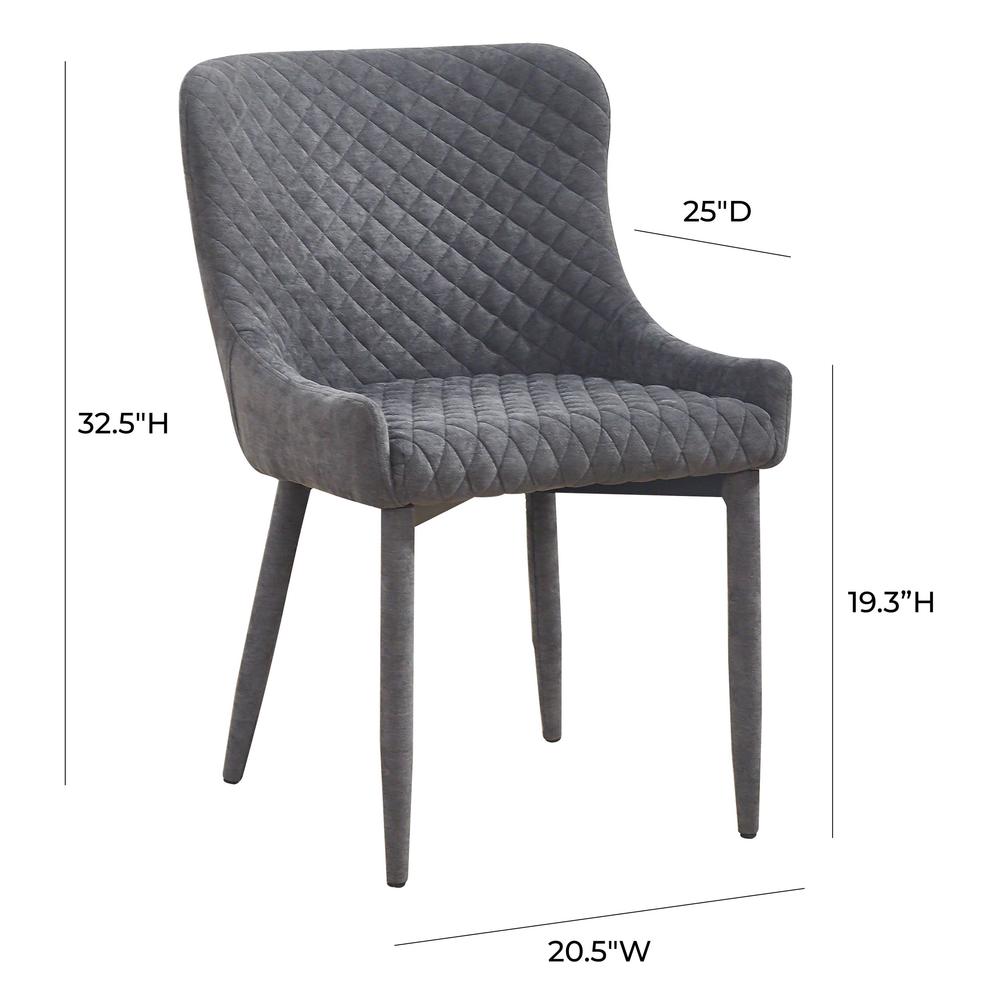 Draco Grey Chair. Picture 3