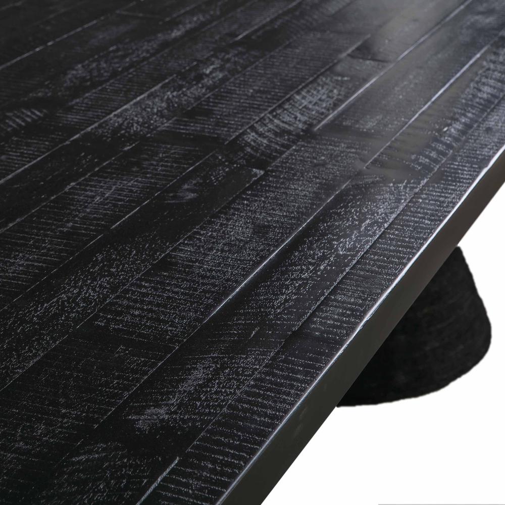 Rishi Black Rope Oval Table. Picture 6