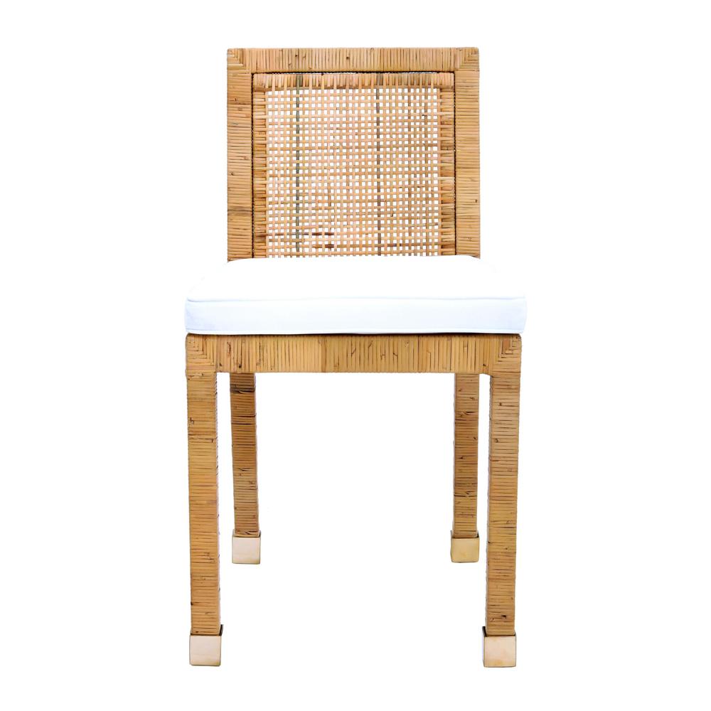 Amara Rattan Dining Chair. Picture 3