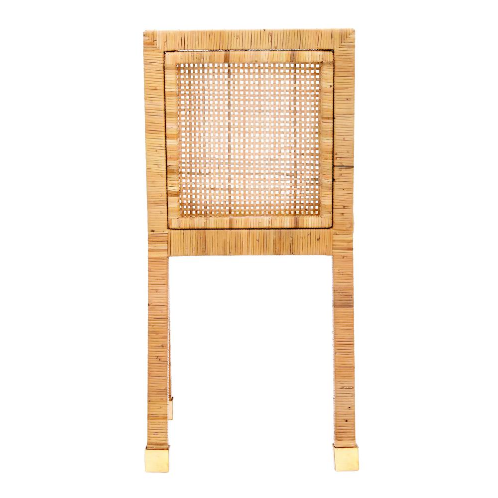 Amara Rattan Dining Chair. Picture 6