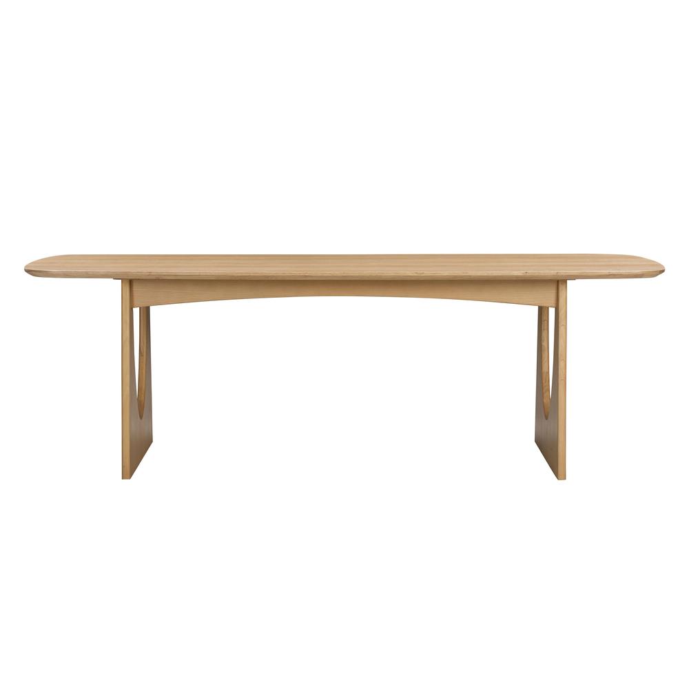Cybill Natural Ash Dining Table. Picture 2