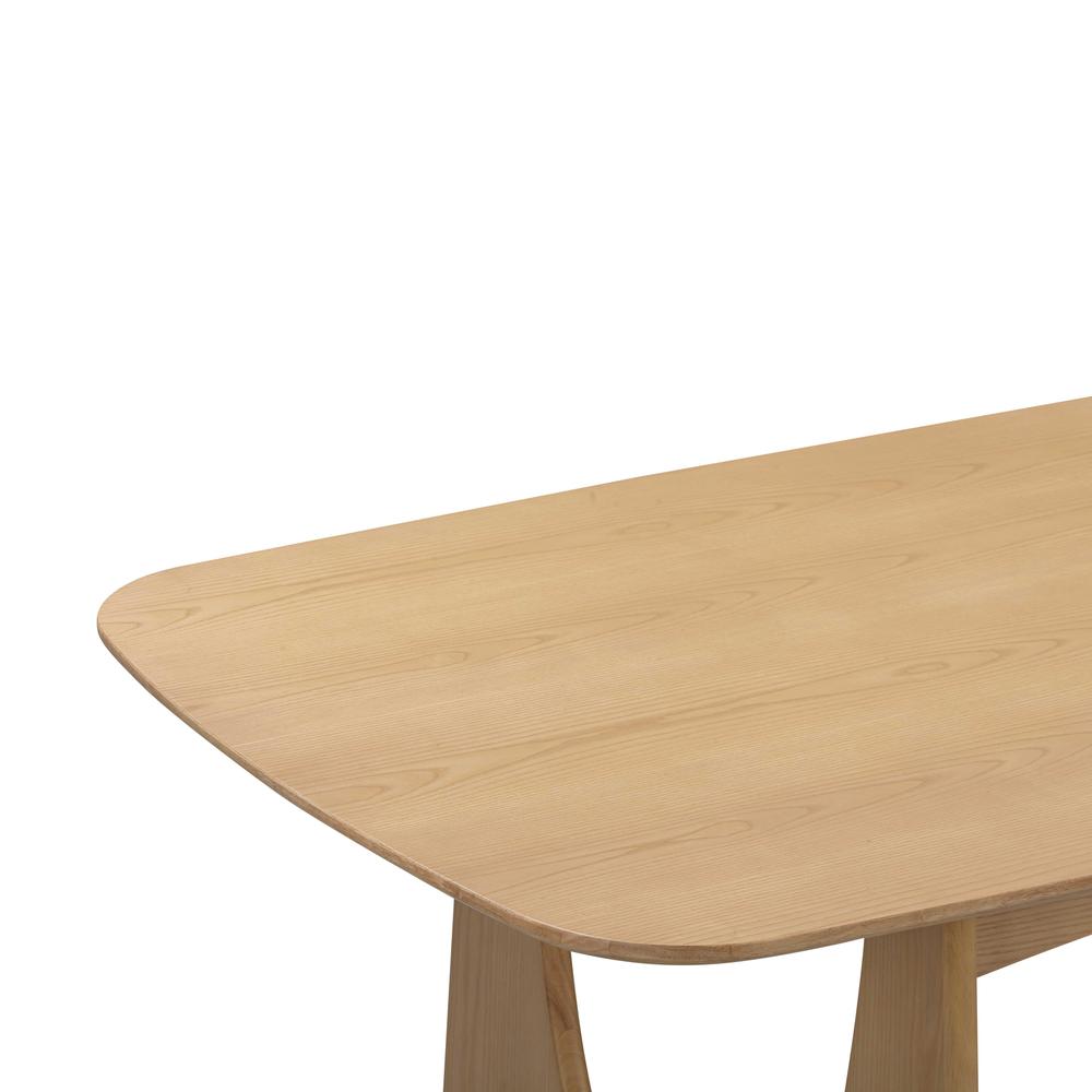 Cybill Natural Ash Dining Table. Picture 4