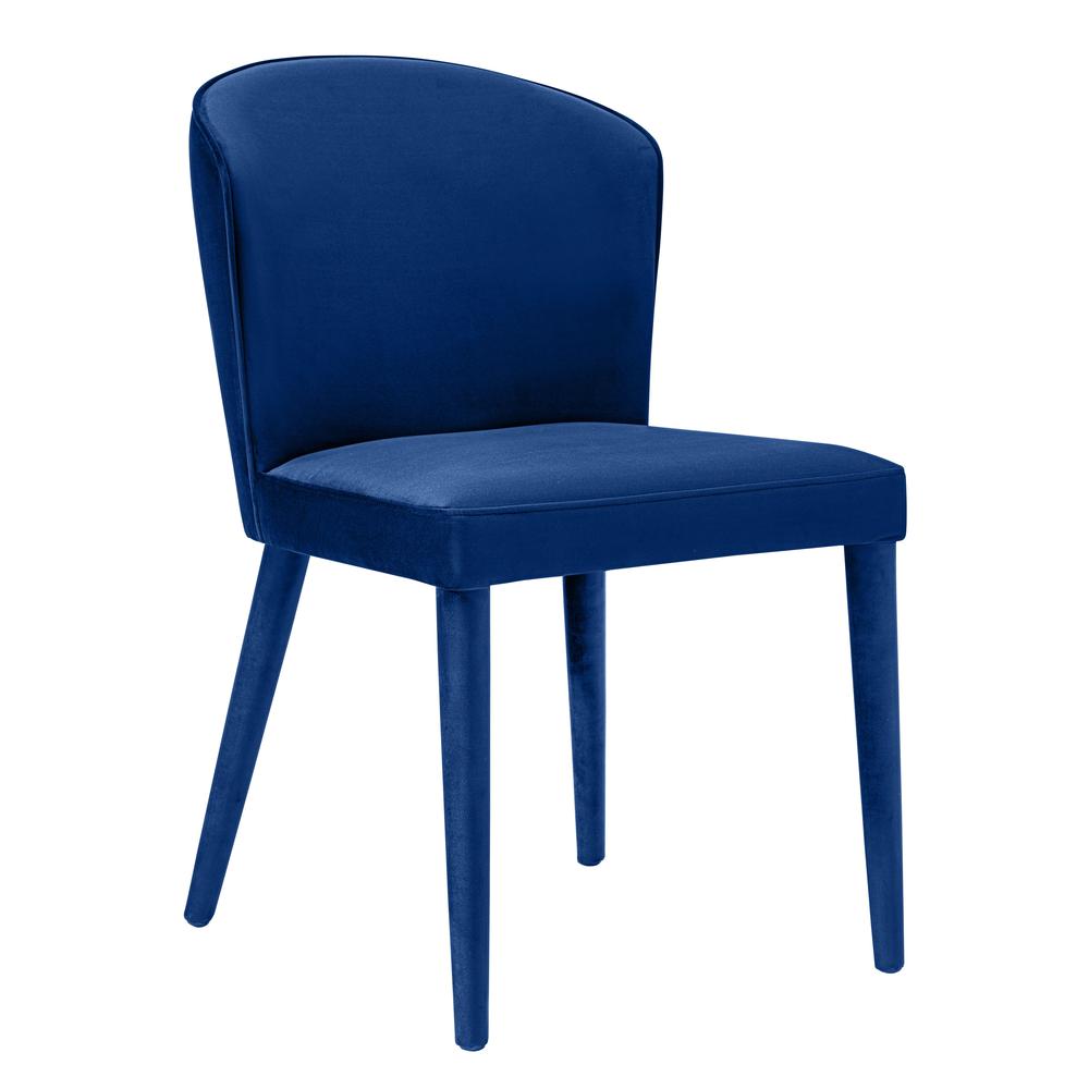 Minimalistic Velvet Chair with Matching Upholstered Legs, Belen Kox. Picture 1