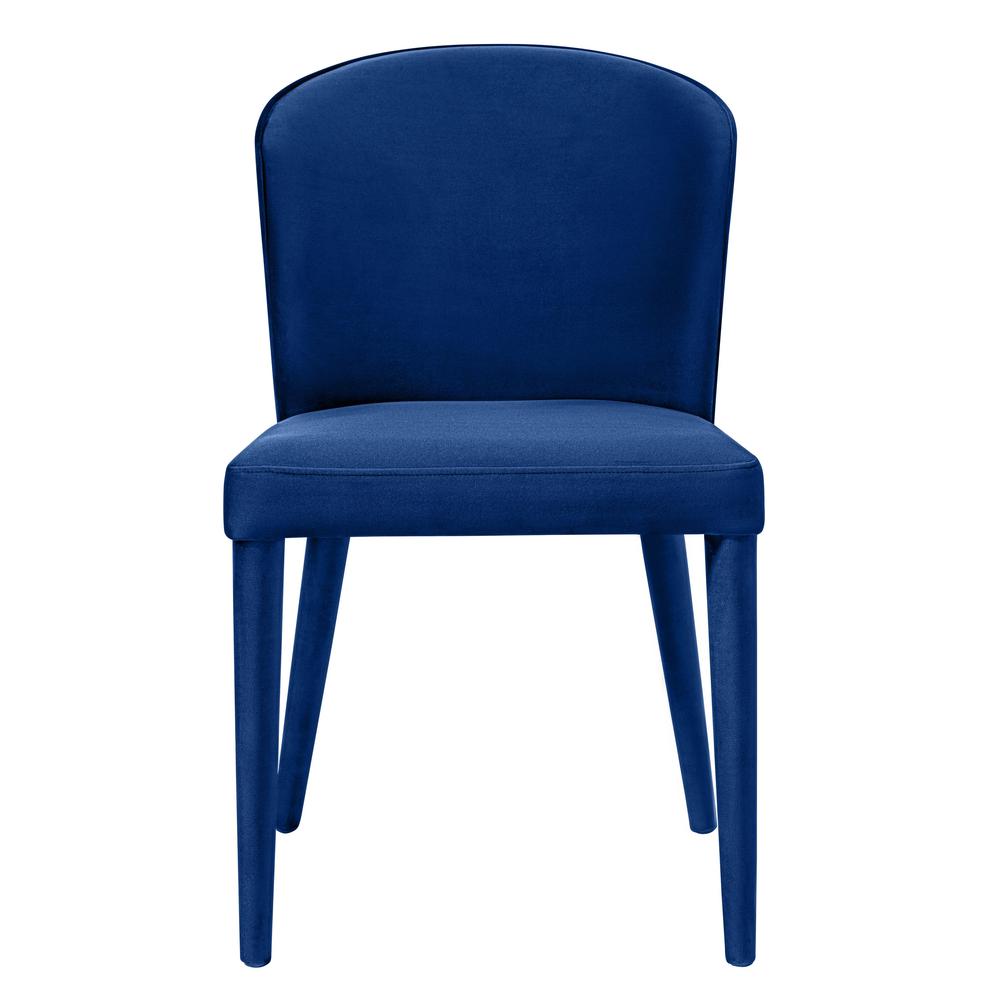 Minimalistic Velvet Chair with Matching Upholstered Legs, Belen Kox. Picture 2