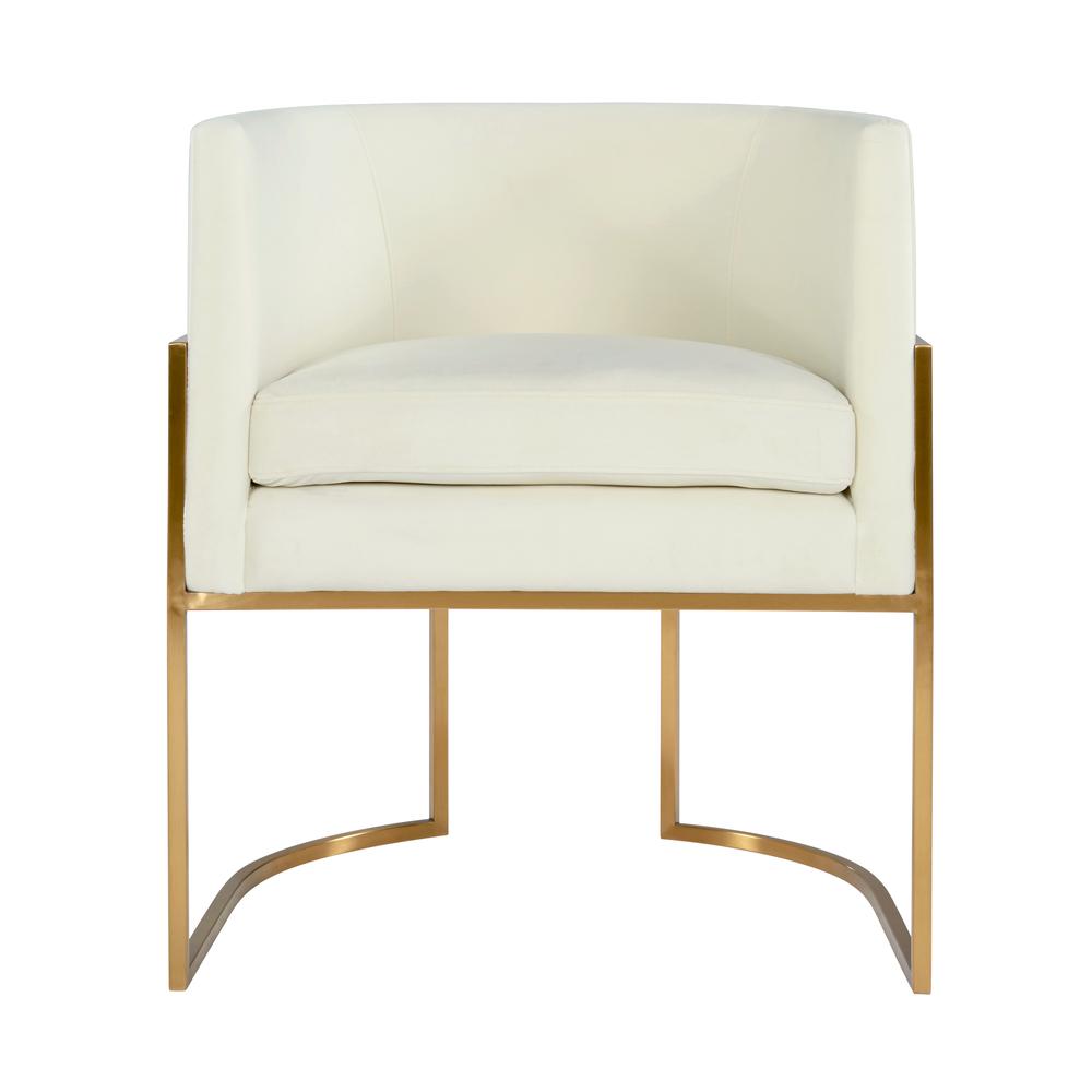 Luxe Velvet Gold Leg Dining Chair, Belen Kox. Picture 2