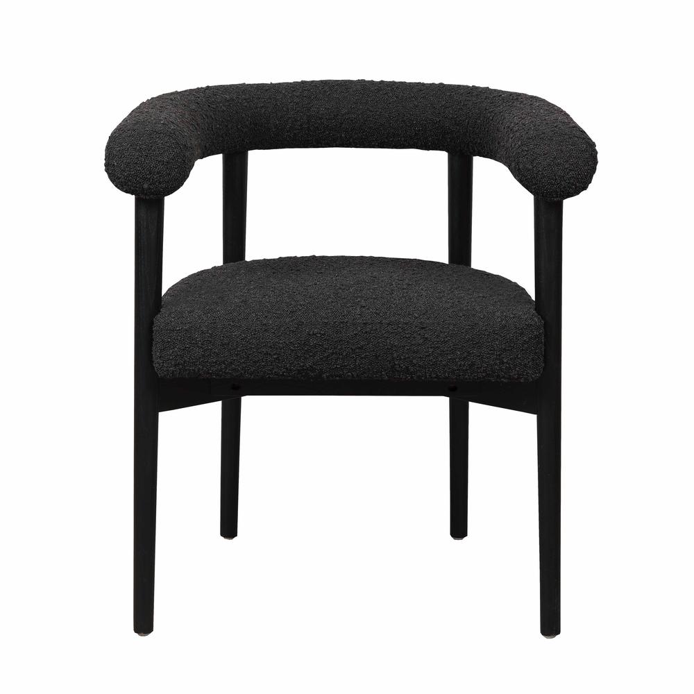 Nordic-Inspired Boucle Dining Chair, Belen Kox. Picture 2