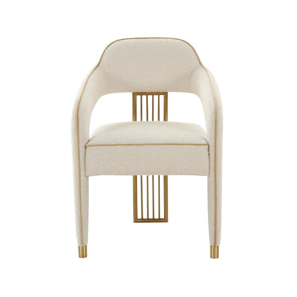 Cream Boucle Luxe Dining Chair, Belen Kox. Picture 2