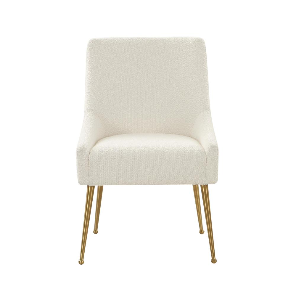 Cream Boucle Side Chair, Belen Kox. Picture 2
