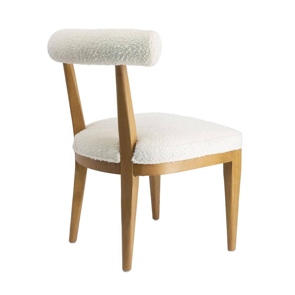 Palla Cream Boucle Dining Chair. Picture 3