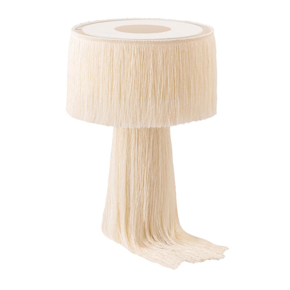 Glamorous Cream Tassel Table Lamp, Belen Kox. Picture 3