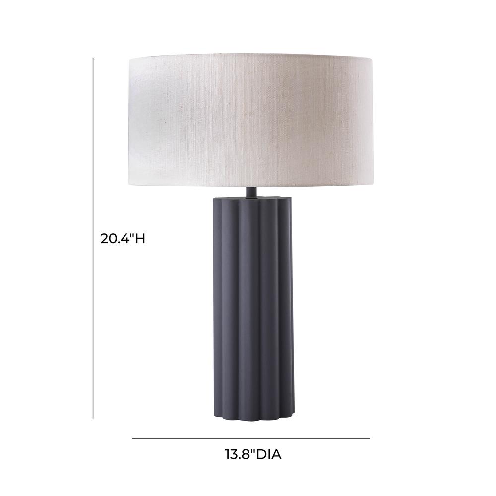 Latur Grey Table Lamp. Picture 3
