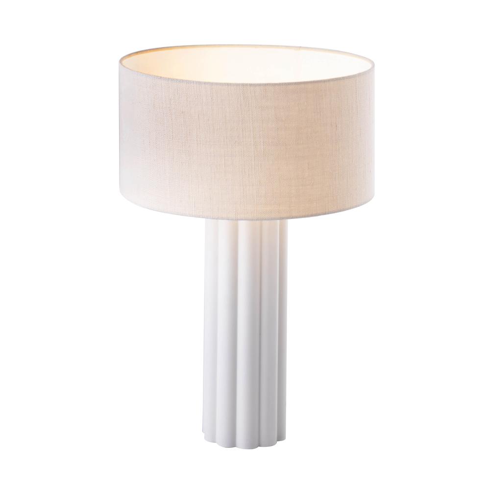 Latur Cream Table Lamp. Picture 2