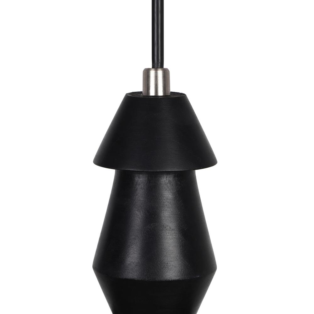 Taga Small Wooden Pendant Lamp. Picture 4
