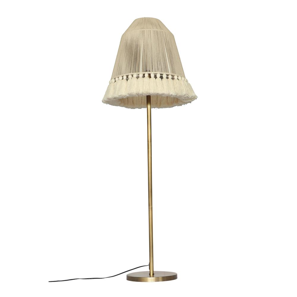 June White Tall Floor Lamp. Picture 2
