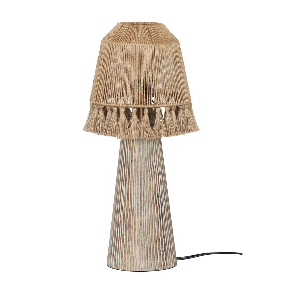 Natural Jute and Wood Table Lamp, Belen Kox. Picture 1