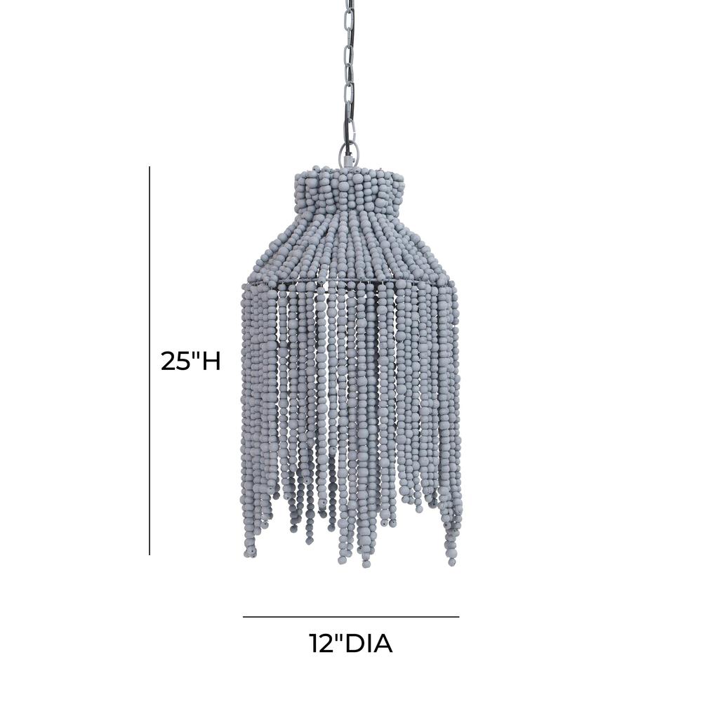 Esther Beaded Pendant Lamp. Picture 2
