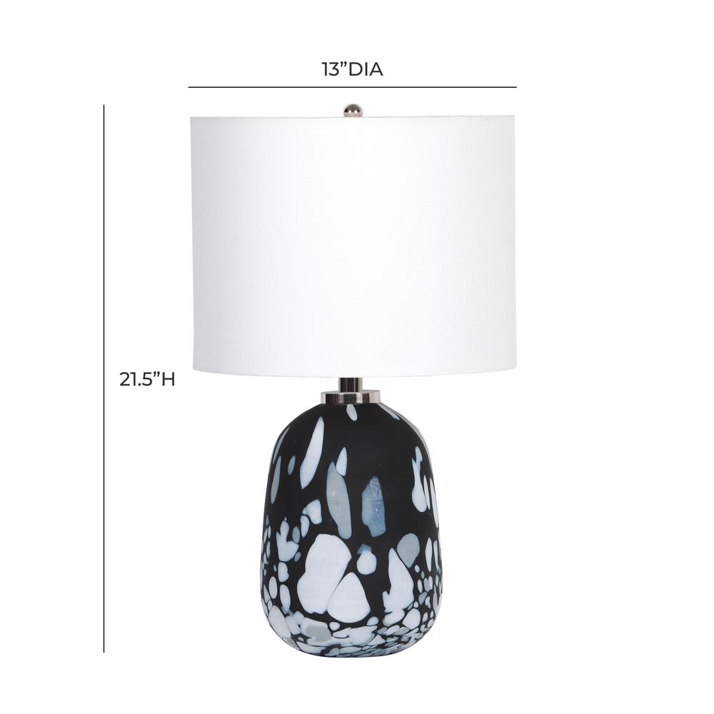 Alana Two-Tone Glass Table Lamp. Picture 3