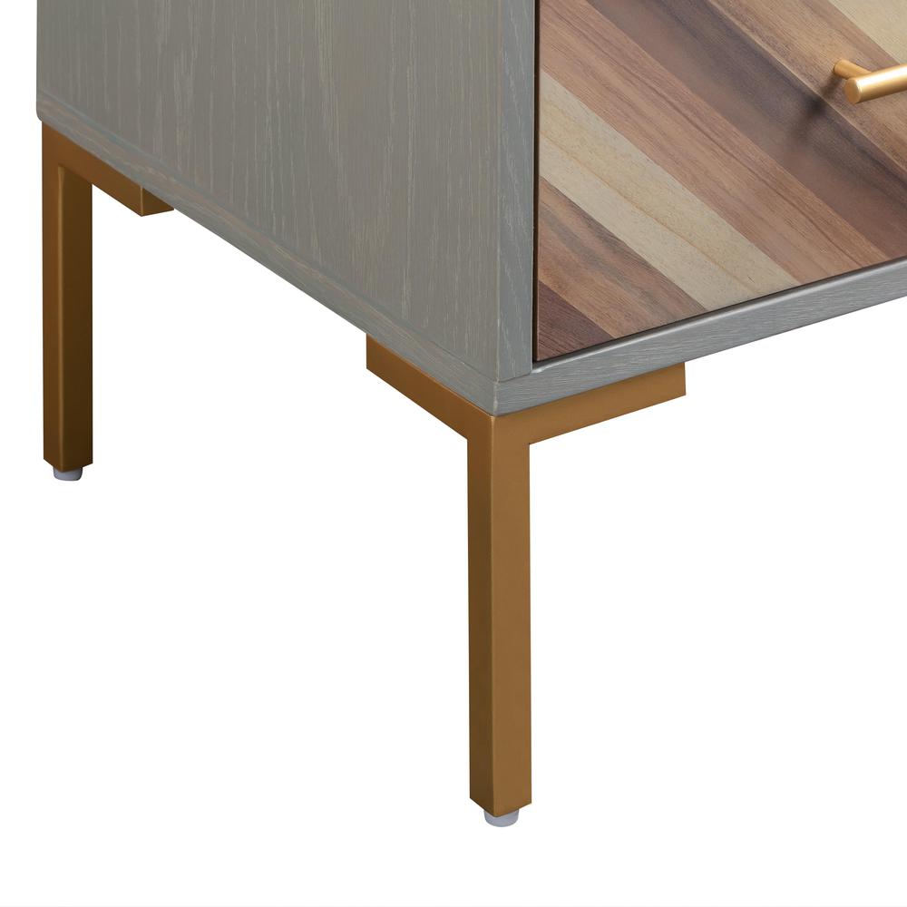 Quinn Grey Side Table. Picture 8