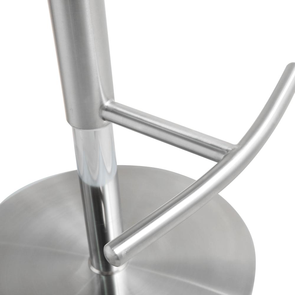 Cosmo Grey Steel Barstool. Picture 8