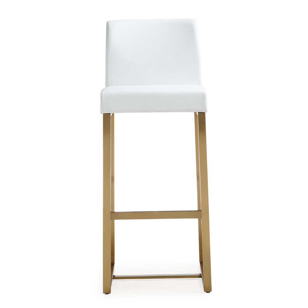 Contemporary Gold Steel Counter Stool, Belen Kox. Picture 2