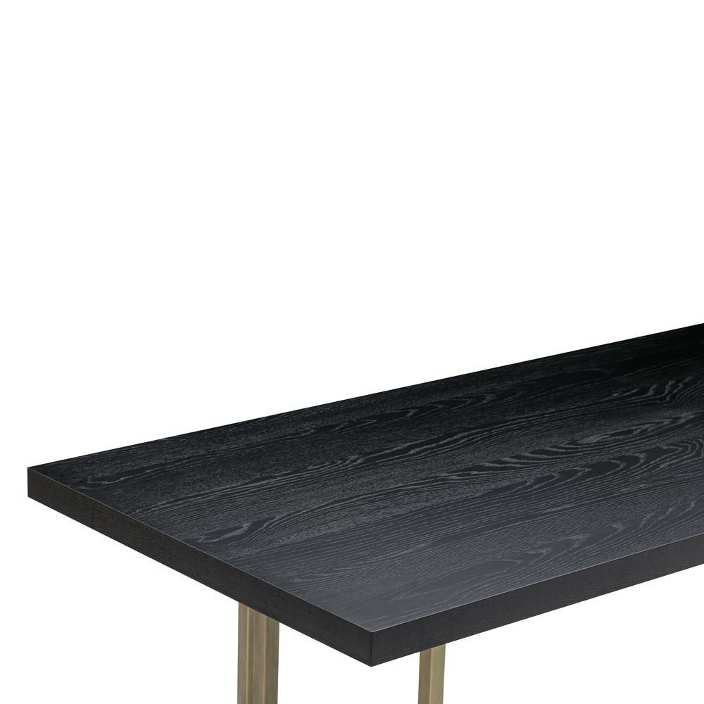 Mason Black 79" Dining Table. Picture 12