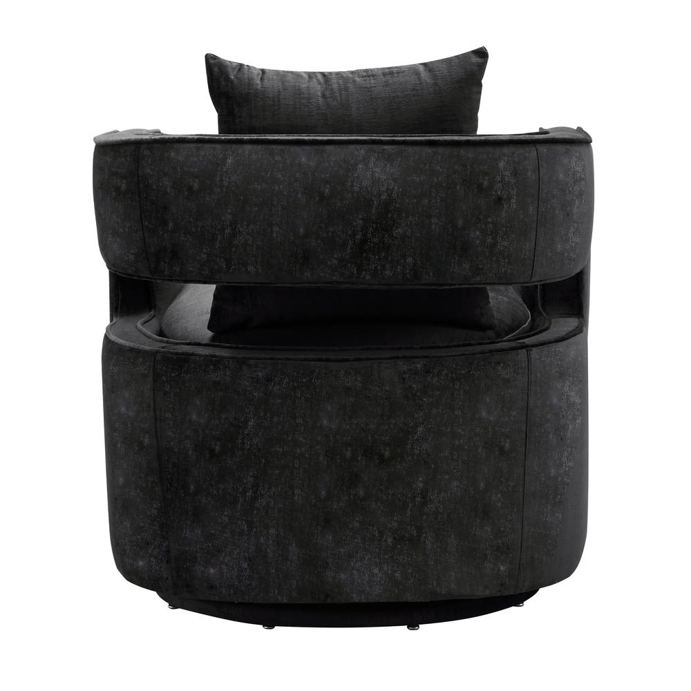 Kennedy Black Swivel Chair. Picture 6