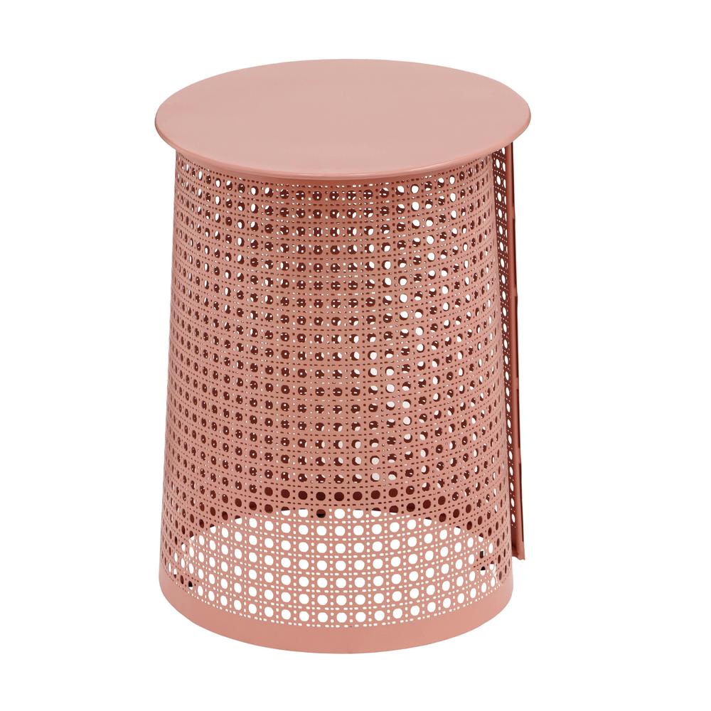 Pesky Coral Pink Side Table. Picture 3