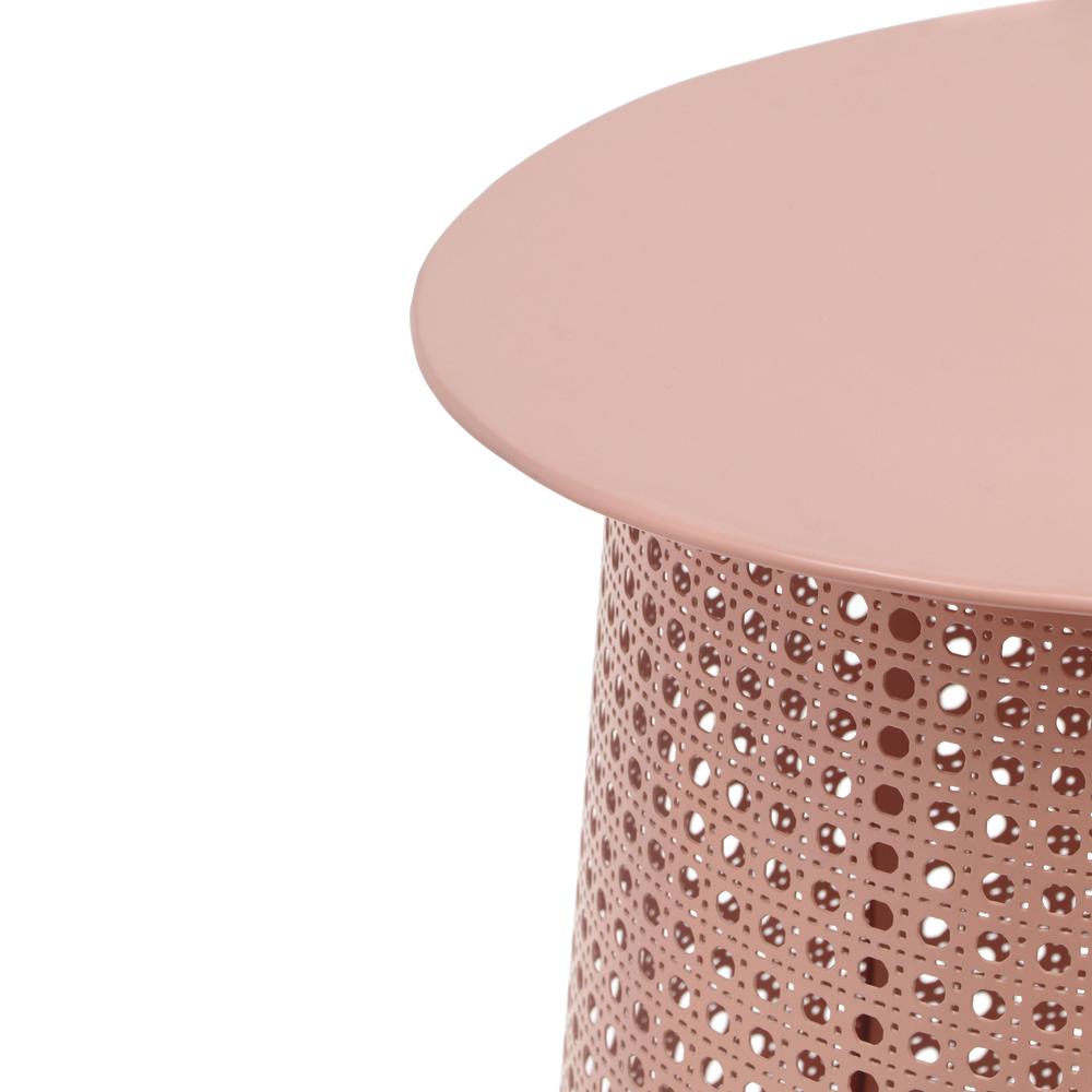 Pesky Coral Pink Side Table. Picture 6