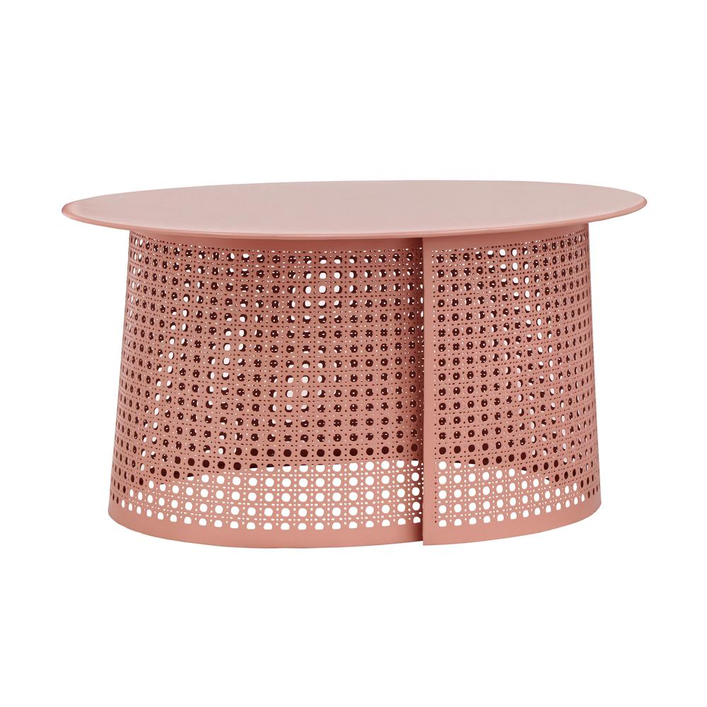 Pesky Coral Pink Coffee Table. Picture 4