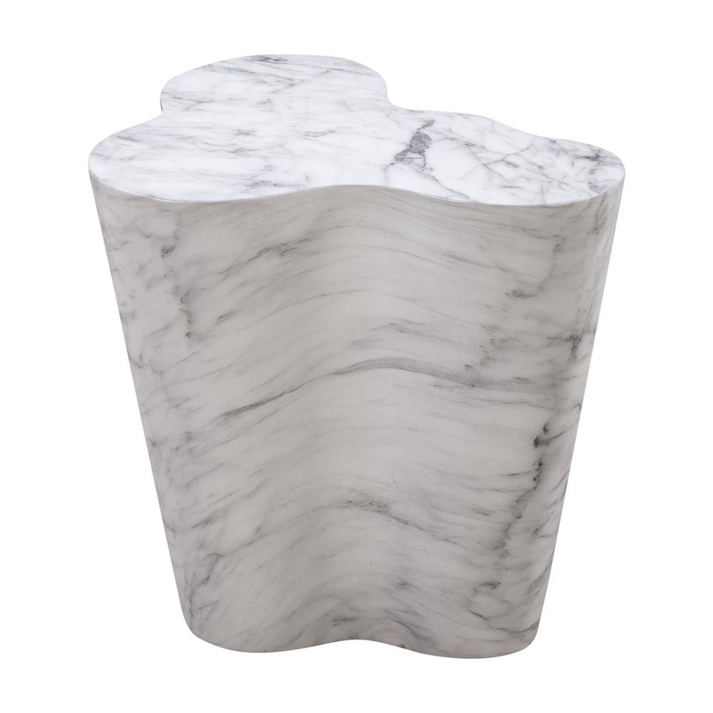 Slab Marble Tall Side Table. Picture 2