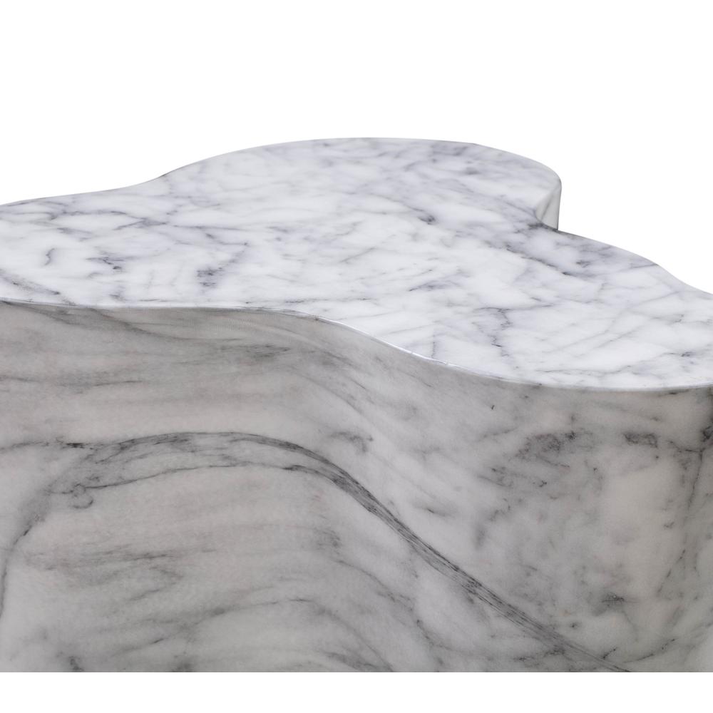 Slab Marble Short Side Table. Picture 5