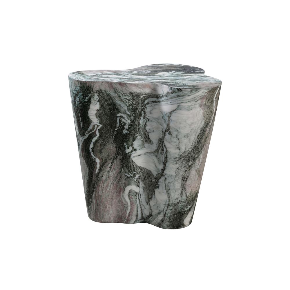 Marbleized Grey/Blush Short Side Table, Belen Kox. Picture 1
