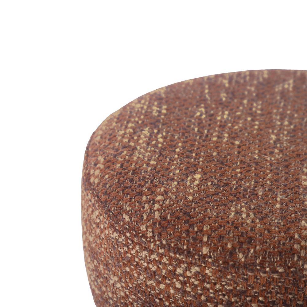 Claire Sedona Brown Knubby Stool. Picture 3