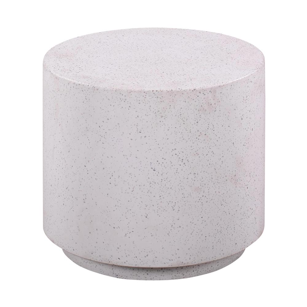 Terrazzo Light Speckled Side Table. Picture 5