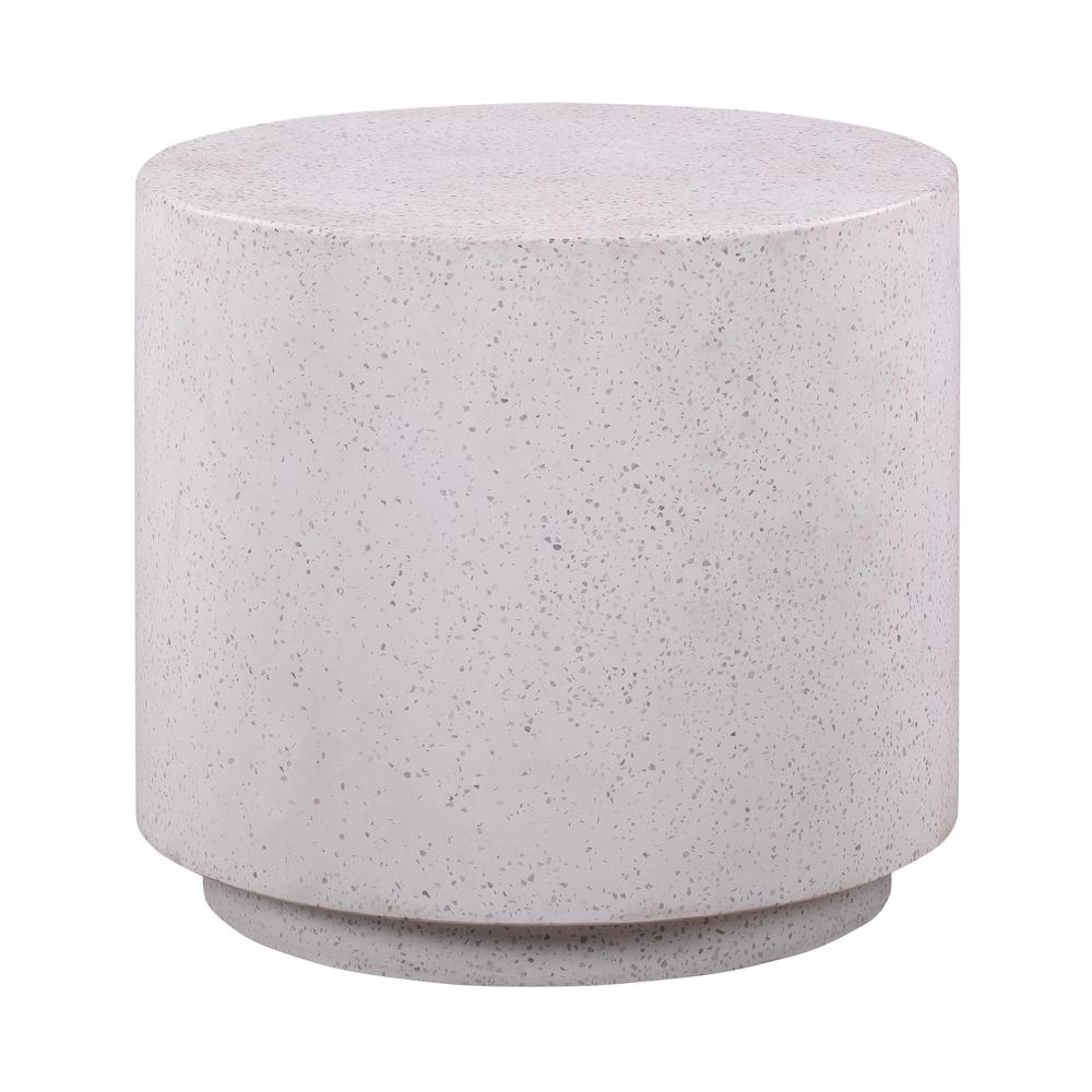 Terrazzo Light Speckled Side Table. Picture 6