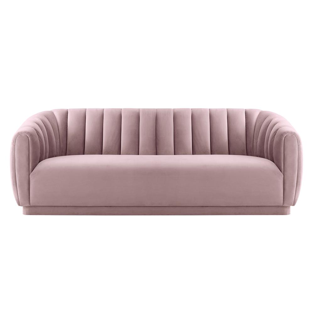 Arno Mauve Velvet Sofa. Picture 1