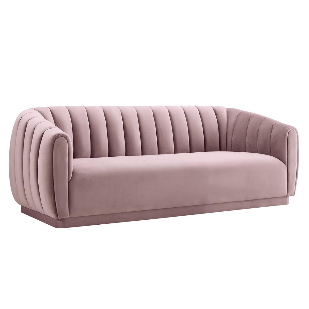 Arno Mauve Velvet Sofa. Picture 2
