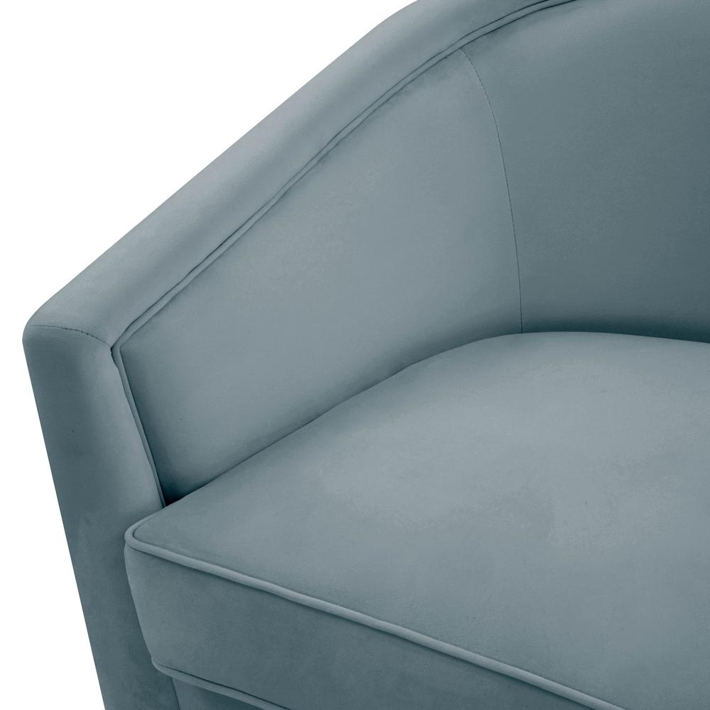 Flapper Bluestone Swivel Chair. Picture 8