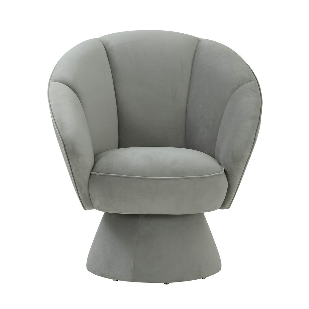 Allora Grey Accent Chair. Picture 4
