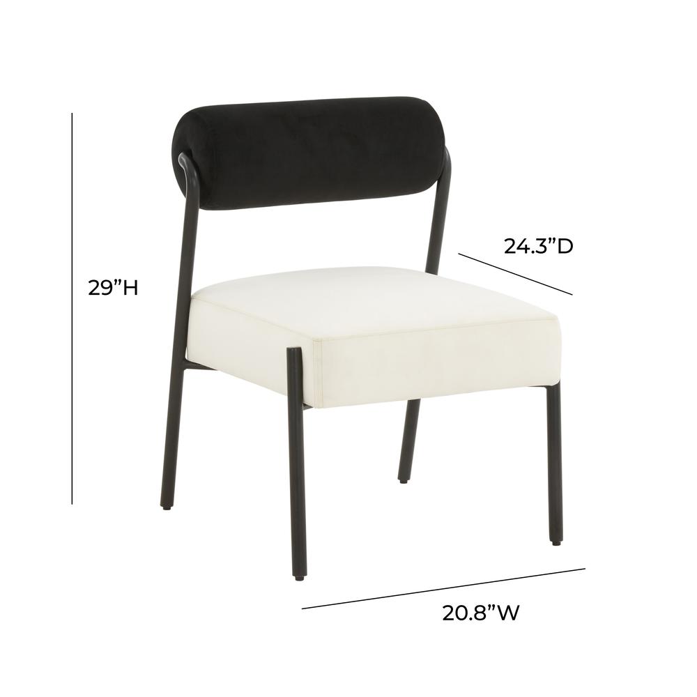 Contemporary Velvet Accent Chair, Belen Kox. Picture 3