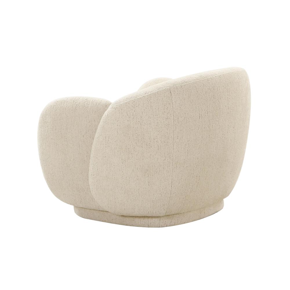 Misty Cream Boucle Accent Chair. Picture 3