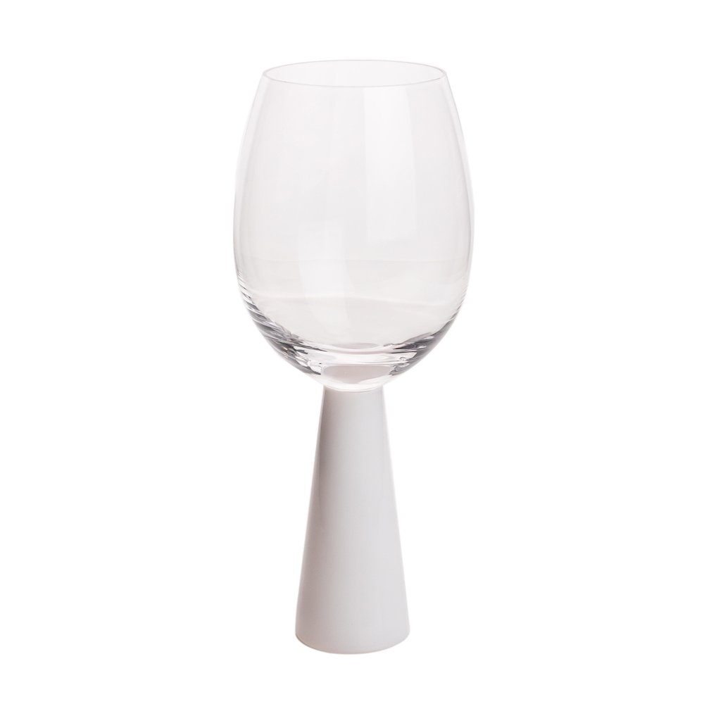 Rose White Wine Glasses - Set of 4. Picture 1