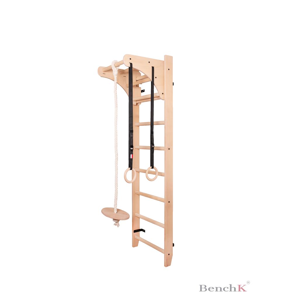 Wooden wall bars for kids room – BenchK 111 + A204. Picture 1