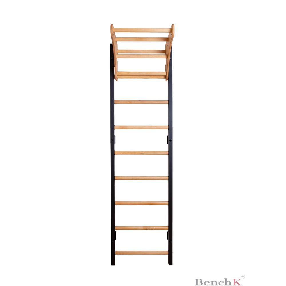 Wall bars BenchK 711B with wooden pull up bar. Picture 1