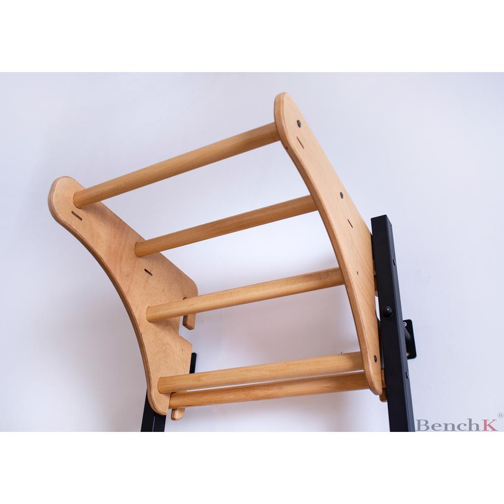 Wall bars BenchK 711B with wooden pull up bar. Picture 5
