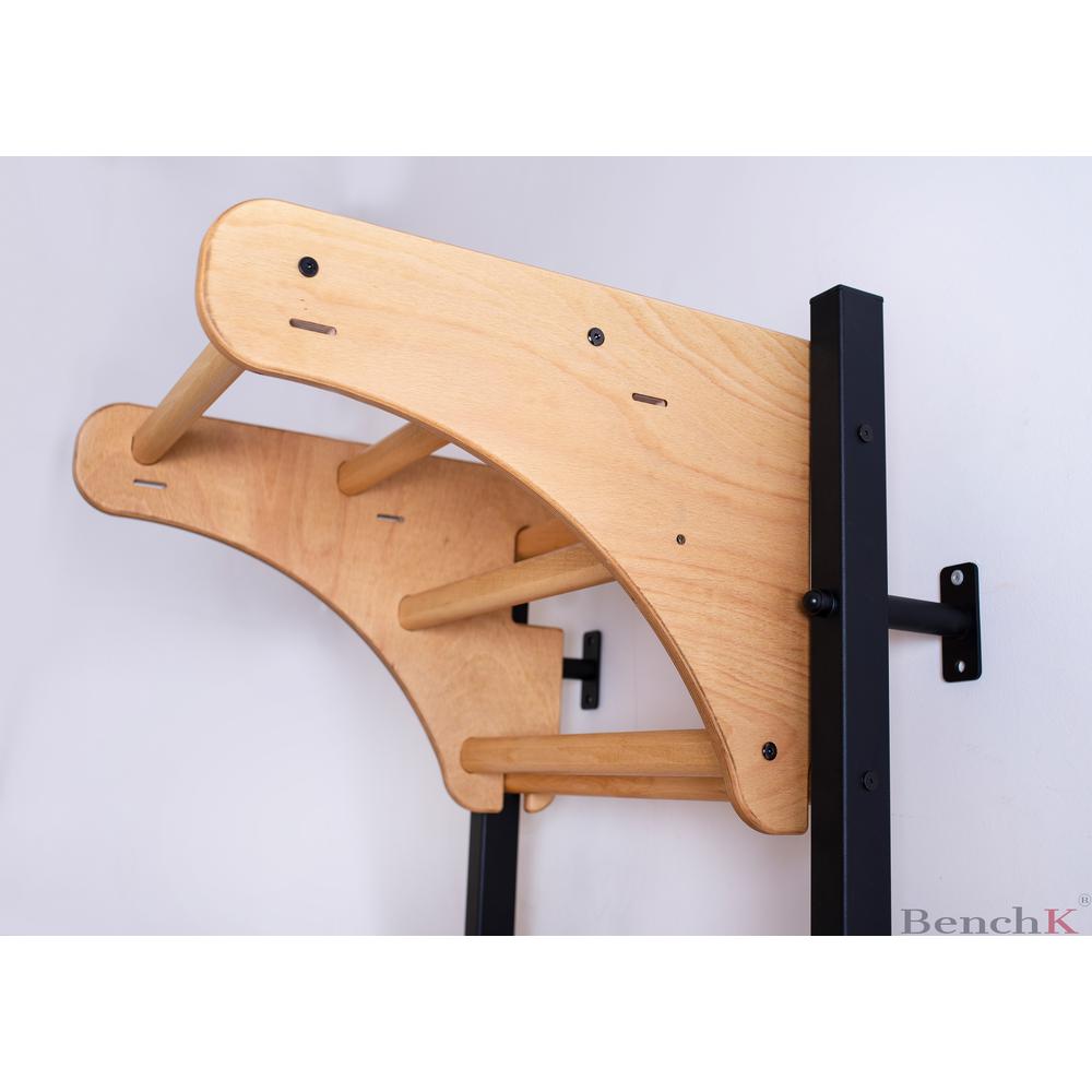 Wall bars BenchK 711B with wooden pull up bar. Picture 6