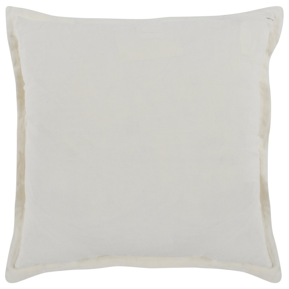 Kosas Home Amy Linen 22-inch Square Throw Pillow, Ivory. Picture 4
